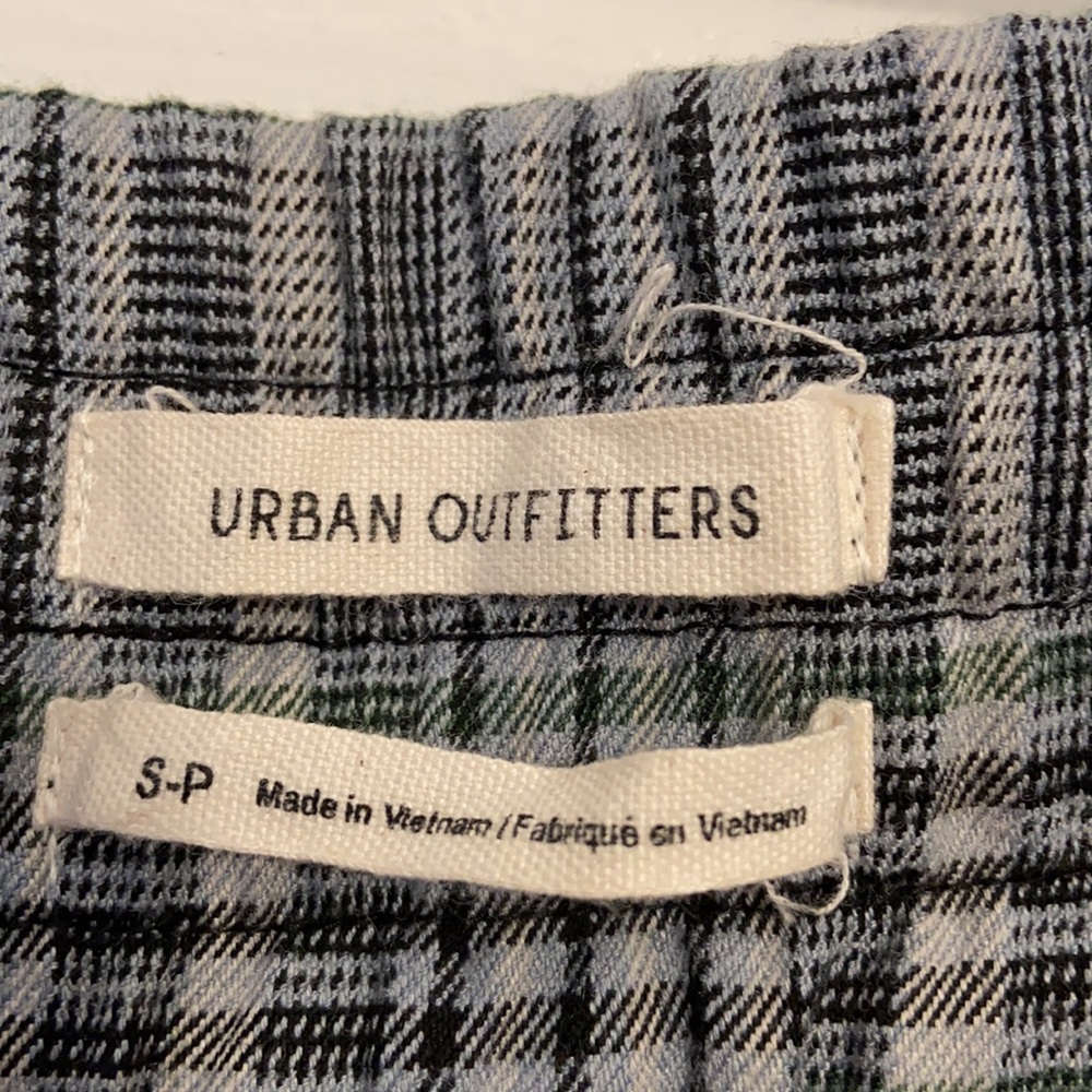 Urban Outfitters Grey Plaid Pants - Picture 3 of 3